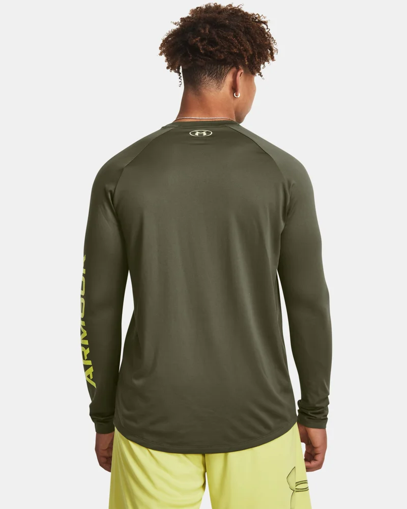 UNDER ARMOUR Men's UA Tech™ Print Fill Long Sleeve Training T-Shirt